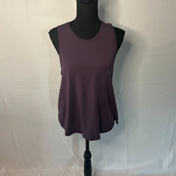 All in Motion Active Top Purple Small Workout Top Sleeveless - 0322 - Picture 2 of 4